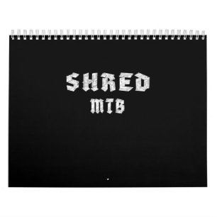 Calendrier Shred Mtb Mountain Vélo