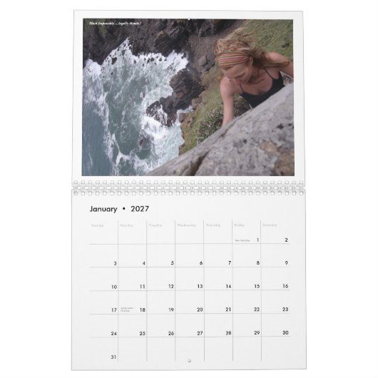 Calendrier ShutupAndClimb 2011 (Jan 2027)