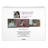 Calendrier sibérien de chats et de chatons 2010 (Dos)