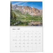 Calendrier Sierra orientale, Mammoth Lakes, CA (Mar 2027)
