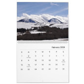 Calendrier Sierra photographie de paysage de Nevada la (Feb 2026)