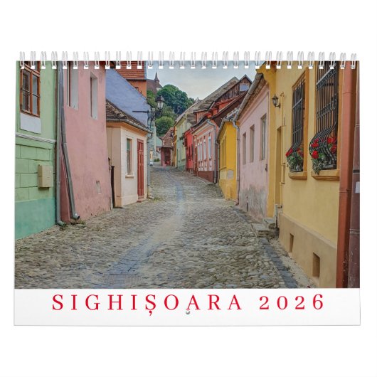 Calendrier Sighisoara 2026 (Protection)