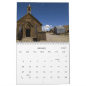 Calendrier Sights of Bodie, CA 2014 (Jan 2027)