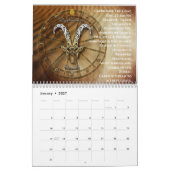 Calendrier Signes du zodiaque (Jan 2027)