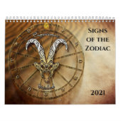 Calendrier Signes du Zodiaque (Protection)