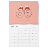 Calendrier Signes du zodiaque mignons et citations positives  (Mar 2027)