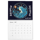 Calendrier Signes zodiaques (Feb 2027)