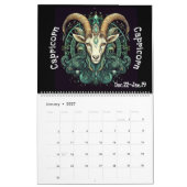 Calendrier Signes zodiaques (Jan 2027)