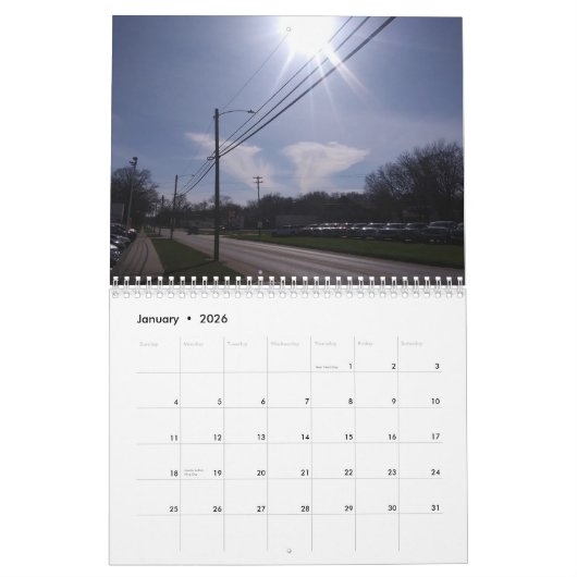 Calendrier Signs In The Sky (Jan 2026)