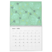 Calendrier Silhouette Dandelion (Mar 2026)