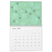 Calendrier Silhouette Dandelion (Jan 2027)