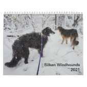 Calendrier Silken Windhounds 2021 Multiples adultes (Protection)