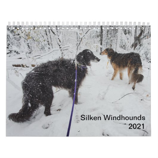 Calendrier Silken Windhounds 2021 Multiples adultes (Protection)