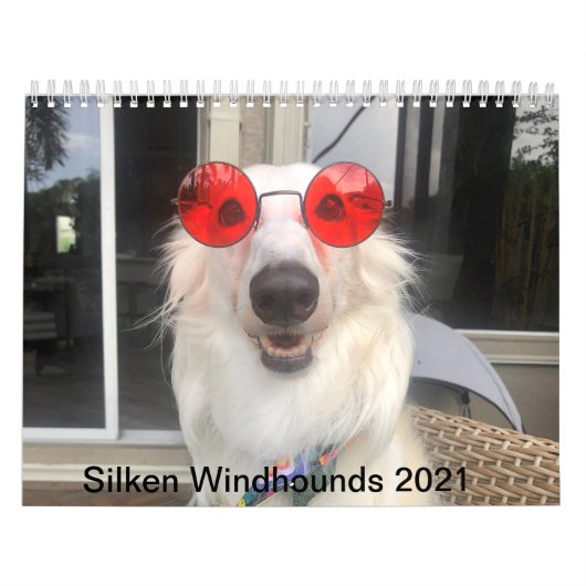 Calendrier Silken Windhounds 2021 - Tous habillés (Protection)
