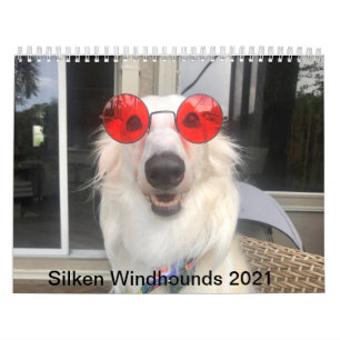 Calendrier Silken Windhounds 2021 - Tous habillés