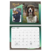 Calendrier Silly Dog Calendar Custom Photo Pet Lover Gift (Mar 2027)