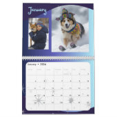 Calendrier Silly Dog Calendar Custom Photo Pet Lover Gift (Jan 2026)
