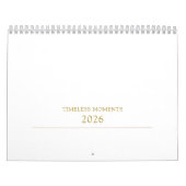 Calendrier Simple Clean Typography Design (Protection)