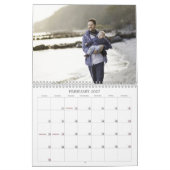 Calendrier Simple Élégant Photo 2025 (Feb 2027)