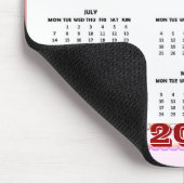 Calendrier simple et mignon 2025 Tapis de souris (Coin)