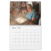 Calendrier Simple Family Photos Calendar (Feb 2026)