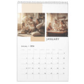 Calendrier Simple Modern Photo Calendar  (Jan 2026)