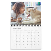 Calendrier Simple police mignonne photo 2023 (Jan 2026)