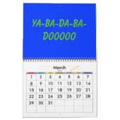 Calendrier Singérisme (Mar 2026)