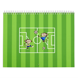 Calendrier Singes de soccer