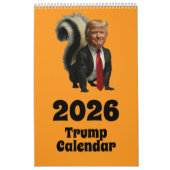 Calendrier Single Page Trump Calendar (Protection)