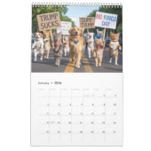 Calendrier Single Page Trump Calendar (Jan 2026)