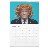 Calendrier Single Page Trump Calendar (Feb 2027)