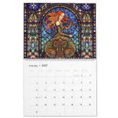 Calendrier Sirène en verre tendu 2 (Jan 2027)