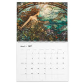Calendrier Sirène En Verre Tiré (Mar 2027)