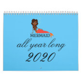 Calendrier Sirènes toute l'année 2020 (Protection)
