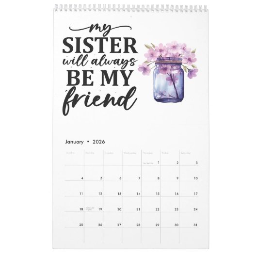 Calendrier Sistère (Jan 2026)