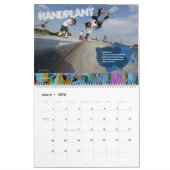 Calendrier Skaterboarder Slang personnalisable (Mar 2026)
