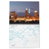 Calendrier Skyline Cleveland Ohio (Feb 2026)