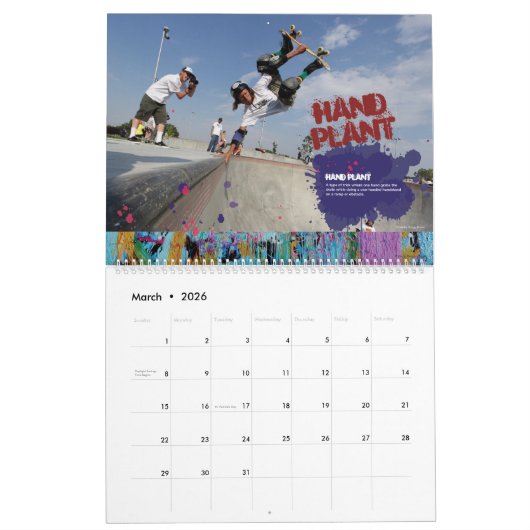 Calendrier Slang (Mar 2026)