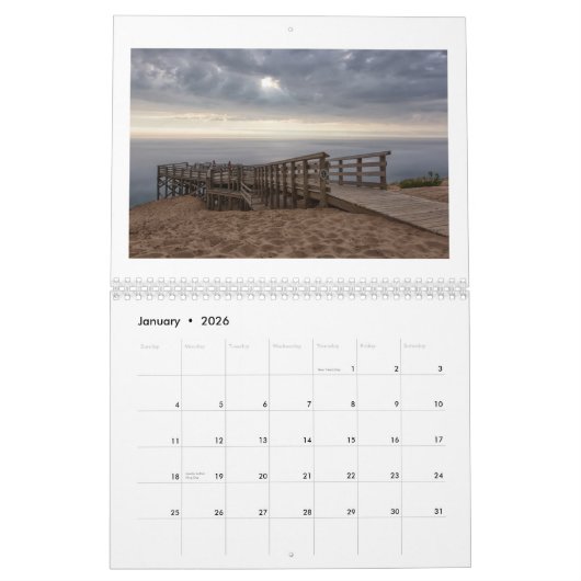 Calendrier Sleeping Bear Dunes Calendar (Jan 2026)