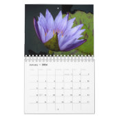 Calendrier Small Flowers 2026 Calendar (Jan 2026)