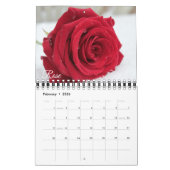 Calendrier Small Size Beautiful Flowers Calendar (Feb 2026)