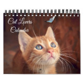 Calendrier Small Size Cat Lovers Calendar (Protection)