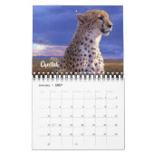 Calendrier Small Size Exotic Animals Calendar (Jan 2027)