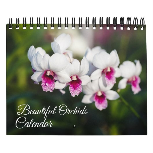 Calendrier Small Size Orchids Calendar (Protection)