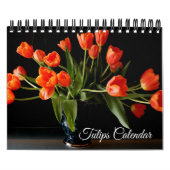 Calendrier Small Size Tulips Calendar (Protection)