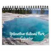 Calendrier Small Size Yellowstone Park Calendar (Protection)