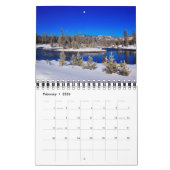 Calendrier Small Yellowstone Park Calendar (Feb 2026)