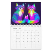 Calendrier SmallCalendar de deux pages, blanc (Feb 2026)