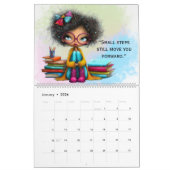Calendrier Smart Girl Motivational Study Wall Calendar 2026 (Jan 2026)